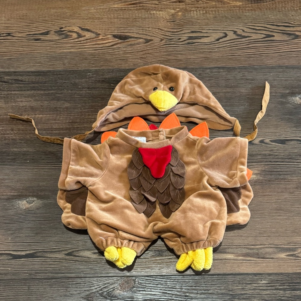 Build-A-Bear Thanksgiving Turkey Outfit